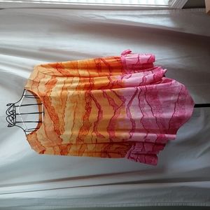 Alfani abstract print top